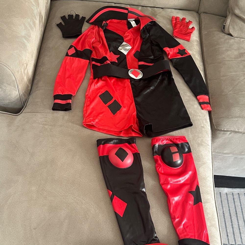 Classic Harley Quinn costume
